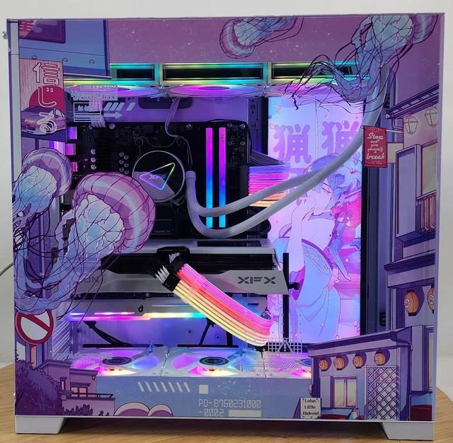 Alt view image 4 of 7 - Gaming PC Ryzen 7 9700X 32GB RAM 1TB SSD RX 9060 XT 16GB Windows 11 Computer