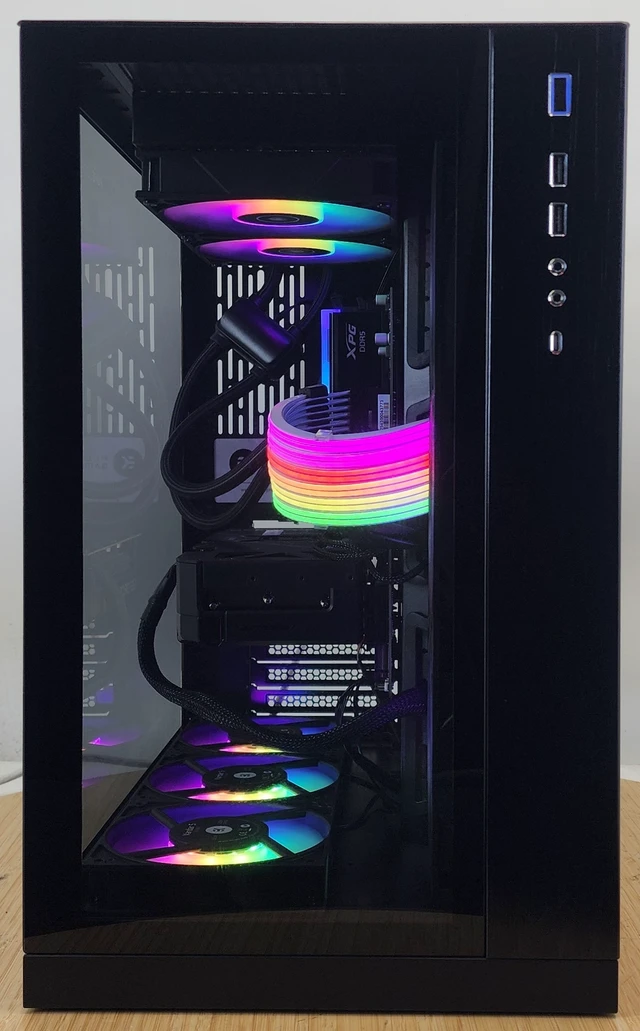 Alt view image 5 of 7 - Gaming PC Ryzen 9 9950X3D 32GB RAM 2TB SSD RTX 5070 12GB Windows 11 Computer