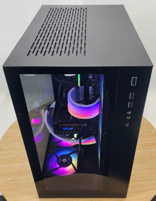 Alt view image 5 of 7 - Gaming PC Ryzen 5 9600X 16GB RAM 1TB SSD RX 9070 16GB Windows 11 Computer