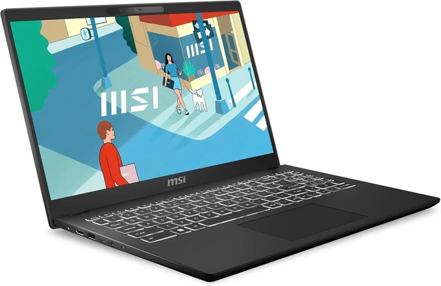 Alt view image 2 of 4 - MSI Modern 15 H AI C2HMTG-223US 15.6" Ultra 7 255H 32GB RAM 1TB SSD Laptop