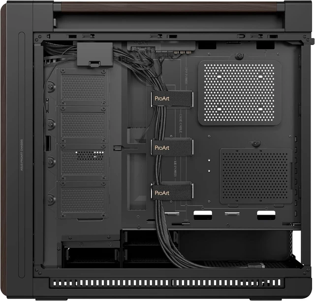 Alt view image 3 of 4 - ASUS ProArt PA602 Wood Edition TG E-ATX Mid Tower Computer Case