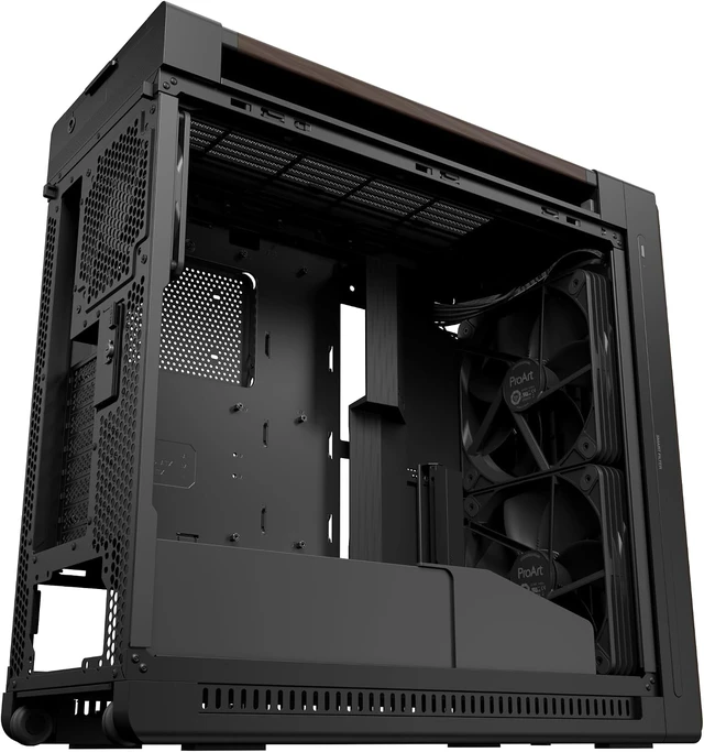 Alt view image 4 of 4 - ASUS ProArt PA602 Wood Edition TG E-ATX Mid Tower Computer Case