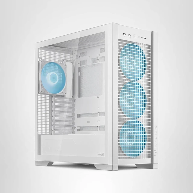 Main image of ASUS TUF Gaming GT302 ARGB White ATX Mid Tower Computer Case