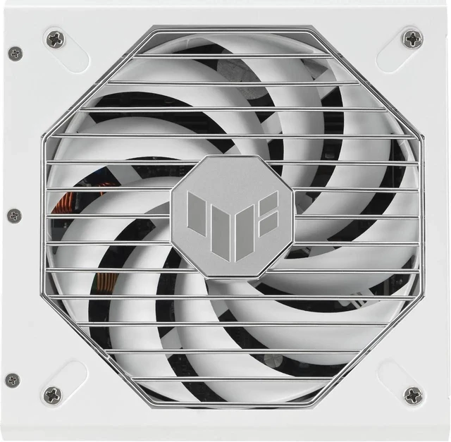 Alt view image 3 of 4 - ASUS TUF Gaming 1000G White Edition 1000W 80+ Gold Fully Modular Power Supply