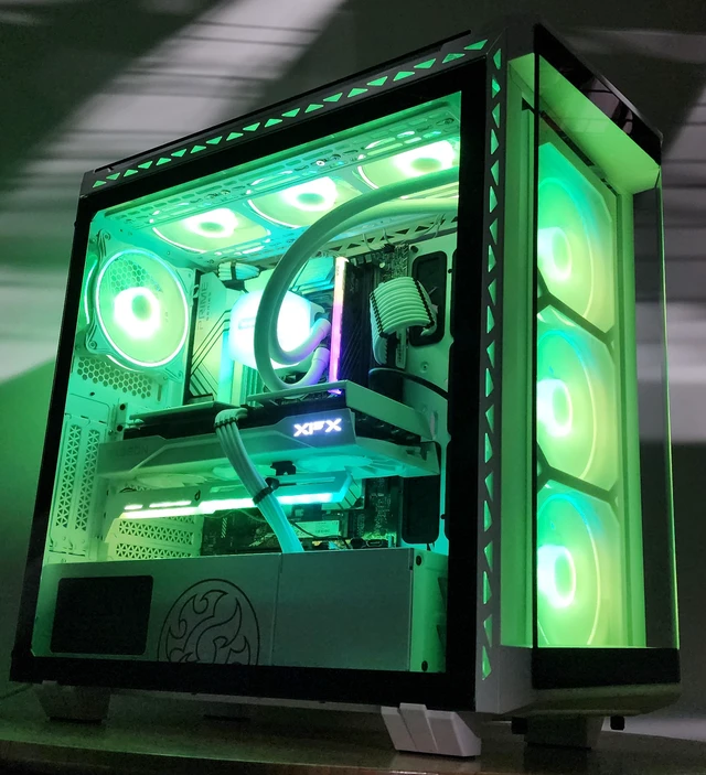 Alt view image 3 of 7 - Gaming PC i9-13900K 16GB RAM 1TB SSD RX 9060 XT 16GB Windows 11 Computer