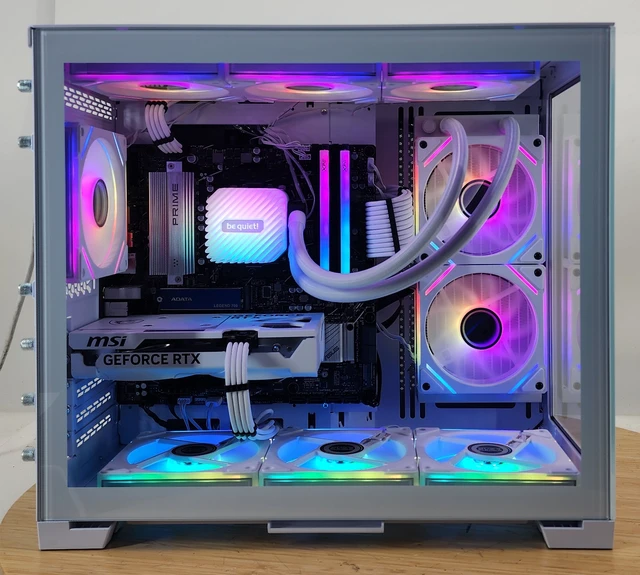 Alt view image 4 of 7 - Gaming PC Ryzen 9 7950X 32GB RAM 1TB SSD RTX 5060 8GB Windows 11 Computer