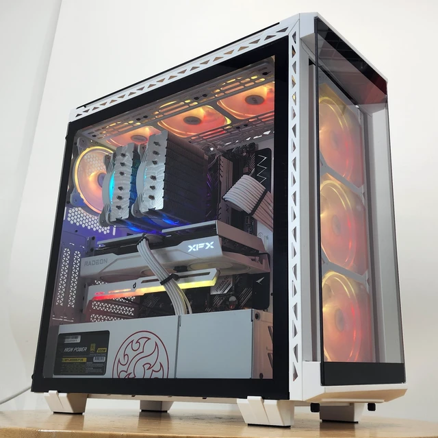 Main image of Gaming PC Ryzen 7 5800X 16GB RAM 1TB SSD RX 9060 XT 16GB Windows 11 Computer