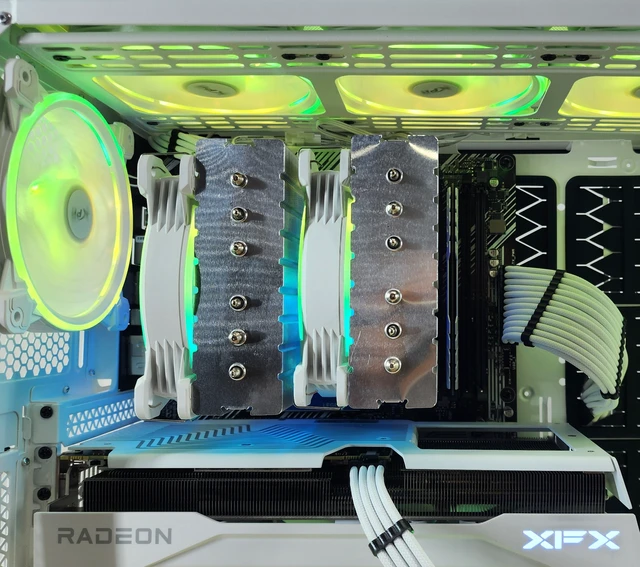 Alt view image 2 of 7 - Gaming PC Ryzen 7 5800X 16GB RAM 1TB SSD RX 9060 XT 16GB Windows 11 Computer