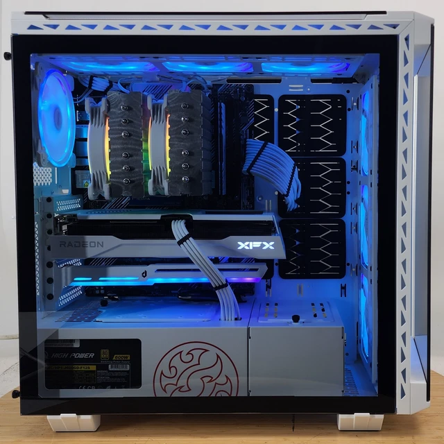 Alt view image 4 of 7 - Gaming PC Ryzen 7 5800X 16GB RAM 1TB SSD RX 9060 XT 16GB Windows 11 Computer
