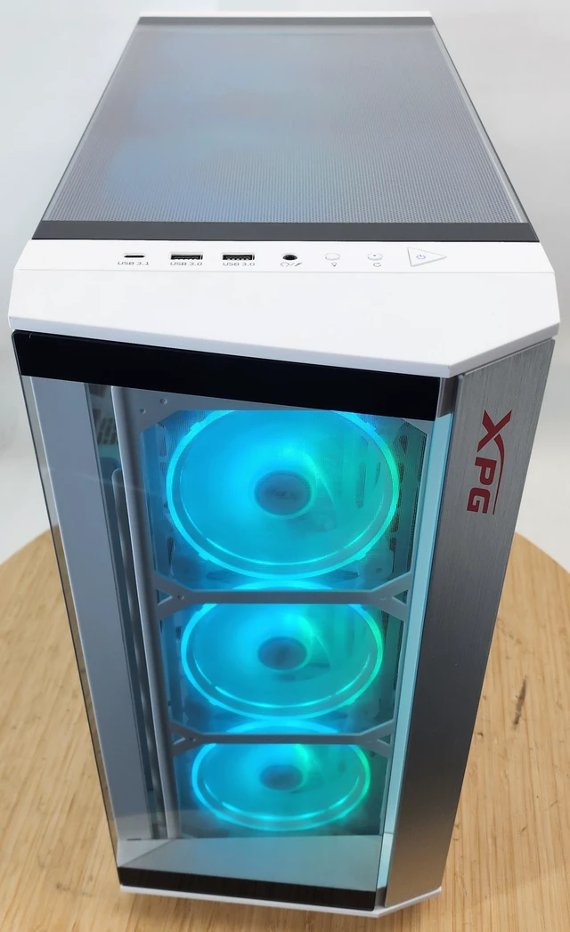Alt view image 5 of 7 - Gaming PC Ryzen 7 5800X 16GB RAM 1TB SSD RX 9060 XT 16GB Windows 11 Computer
