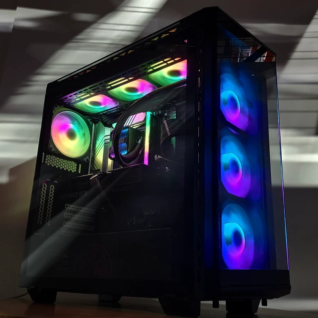 Alt view image 3 of 7 - Gaming PC i7-13700KF 16GB RAM 1TB SSD RTX 4070 12GB Windows 11 Computer
