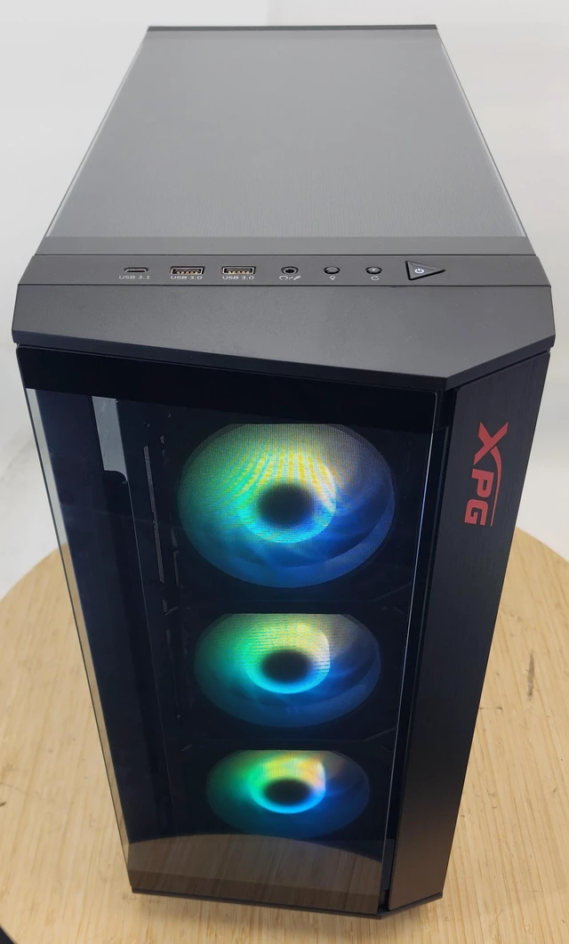 Alt view image 5 of 7 - Gaming PC i5-13400F 16GB RAM 500GB SSD RX 9060 8GB Windows 11 Computer
