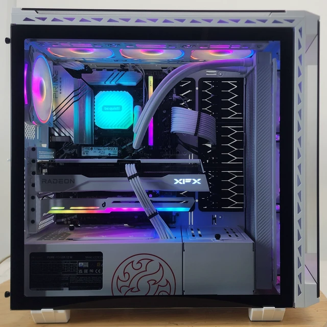 Alt view image 4 of 7 - Gaming PC i7-13700KF 16GB RAM 1TB SSD RX 9060 XT 16GB Windows 11 Computer
