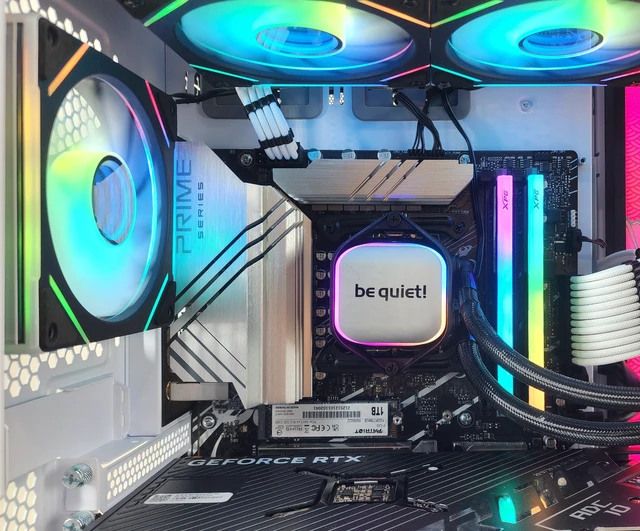 Alt view image 2 of 7 - Gaming PC i9-14900KF 32GB RAM 1TB SSD RTX 4070 Ti 12GB Windows 11 Computer