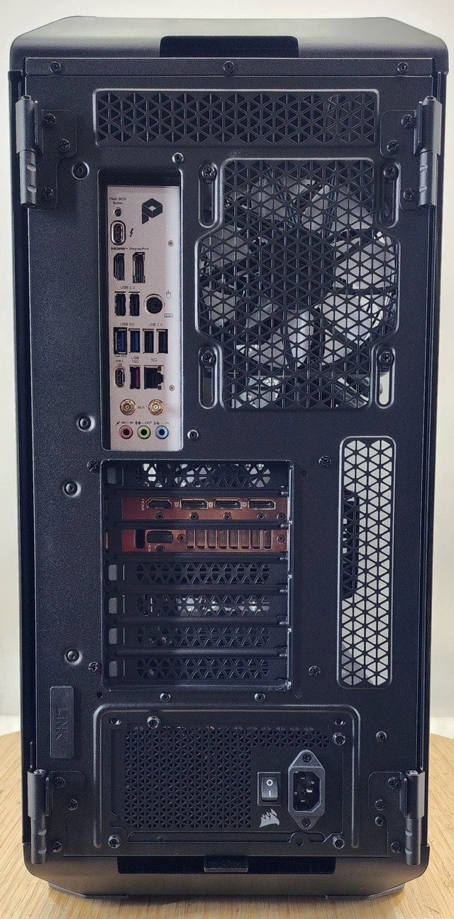 Alt view image 7 of 7 - Gaming PC Ultra 9 285K 32GB RAM 2TB SSD RTX 4080 16GB Windows 11 Computer