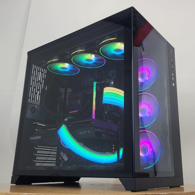 Main image of Gaming PC Ryzen 9 7950X 16GB RAM 1TB SSD RX 9060 XT 16GB Windows 11 Computer