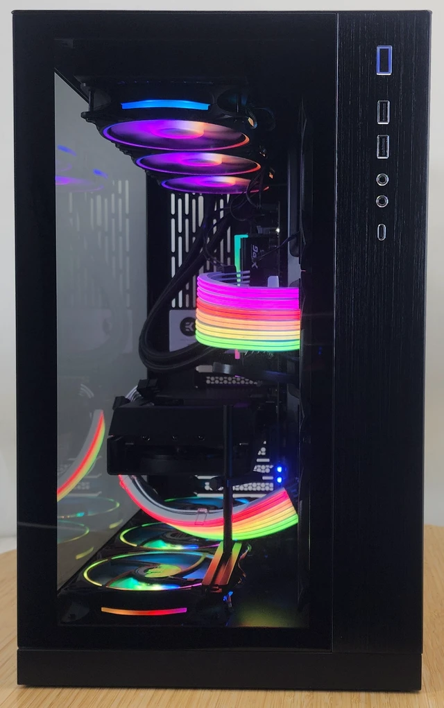 Alt view image 5 of 7 - Gaming PC Ryzen 9 7950X 16GB RAM 1TB SSD RX 9060 XT 16GB Windows 11 Computer