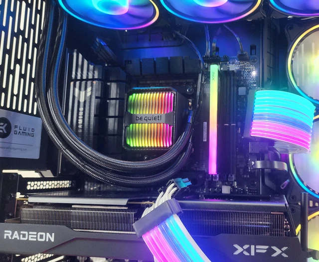 Alt view image 2 of 7 - Gaming PC Ryzen 9 7950X 16GB RAM 1TB SSD RX 9060 XT 16GB Windows 11 Computer