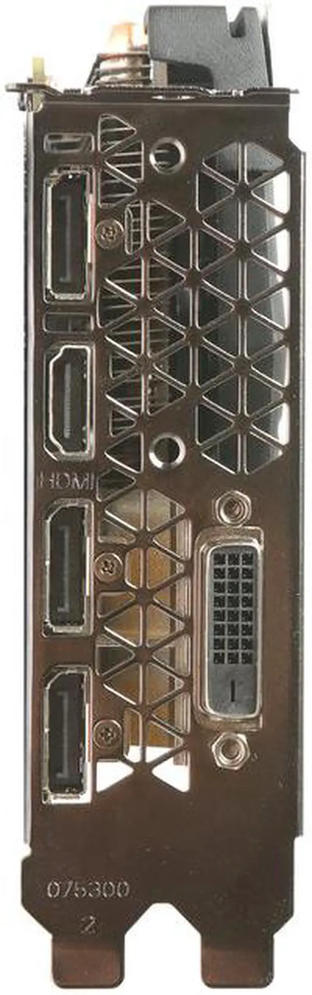 Alt view image 5 of 5 - Zotac GeForce GTX 1060 6GB AMP! ZT-P10600B-10M GDDR5 Video Graphics Card GPU