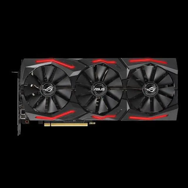 Alt view image 3 of 6 - ASUS GeForce RTX 2060 Super 8GB A8G LED GDDR6 ROG-STRIX-RTX2060S-A8G-GAMING Video Graphics Card GPU