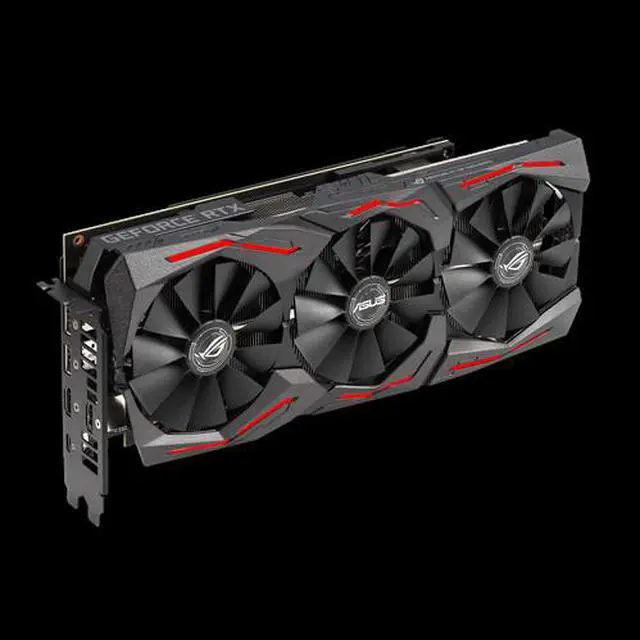 Alt view image 2 of 6 - ASUS GeForce RTX 2060 Super 8GB A8G LED GDDR6 ROG-STRIX-RTX2060S-A8G-GAMING Video Graphics Card GPU