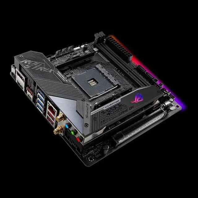 Alt view image 3 of 4 - ASUS ROG STRIX X570-I GAMING AMD Socket X570 AM4 Mini-ITX M.2 Desktop Motherboard A