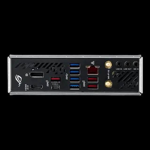 Alt view image 4 of 4 - ASUS ROG STRIX X570-I GAMING AMD Socket X570 AM4 Mini-ITX M.2 Desktop Motherboard A