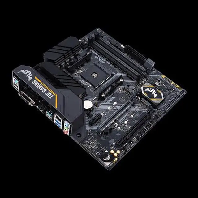 Alt view image 3 of 5 - ASUS TUF B450M-PRO GAMING AMD Socket B450 AM4 MicroATX M.2 Desktop Motherboard B