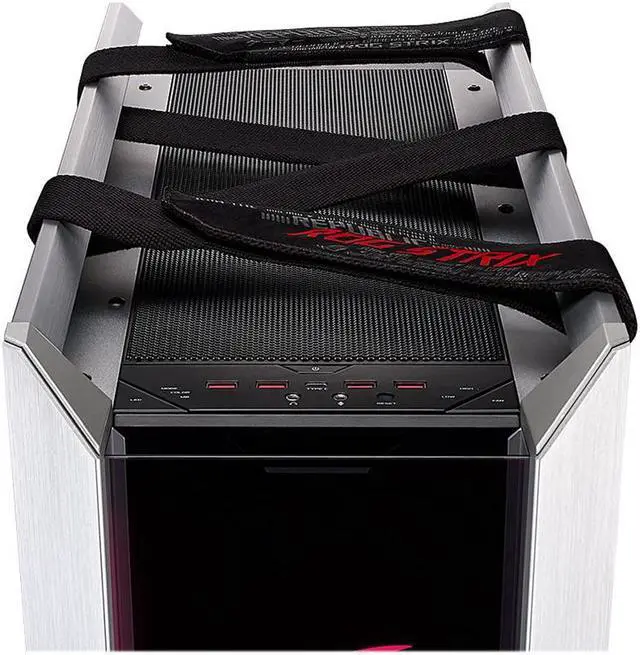 Alt view image 4 of 4 - ASUS GX601 ROG STRIX HELIOS CASE White ATX Mid Tempered Desktop Computer Case
