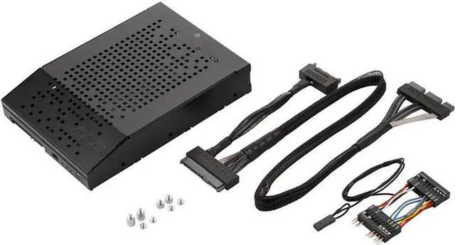 Alt view image 5 of 6 - ASUS Hyper Express M.2/mSATA Enclosure 10Gb/s Interface Hardware RAID Controller