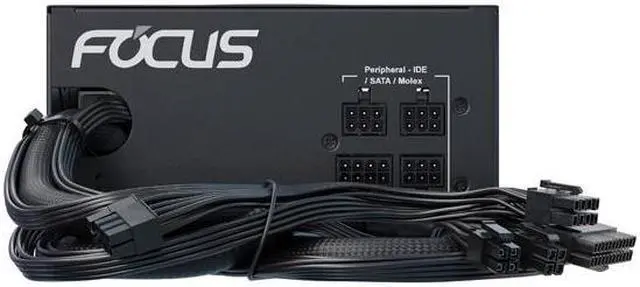 Alt view image 5 of 7 - Seasonic FOCUS GM-750 SSR-750FM 750W 80 Plus Gold Semi-Modular Power Supply PSU