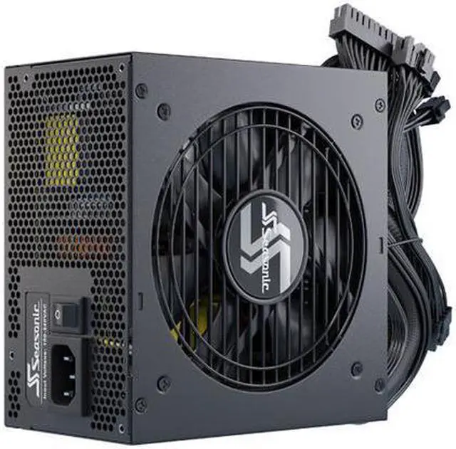 Alt view image 3 of 7 - Seasonic FOCUS GM-750 SSR-750FM 750W 80 Plus Gold Semi-Modular Power Supply PSU