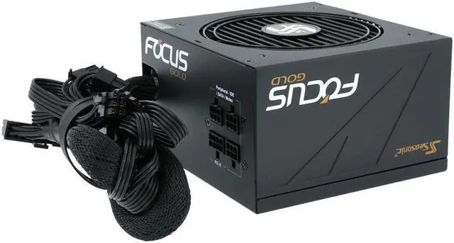 Alt view image 2 of 7 - Seasonic FOCUS GM-750 SSR-750FM 750W 80 Plus Gold Semi-Modular Power Supply PSU
