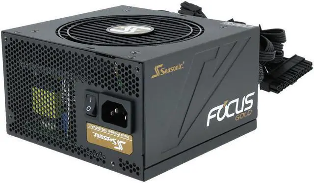 Main image of Seasonic FOCUS GM-750 SSR-750FM 750W 80 Plus Gold Semi-Modular Power Supply PSU