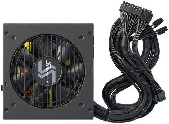 Alt view image 6 of 7 - Seasonic FOCUS GM-750 SSR-750FM 750W 80 Plus Gold Semi-Modular Power Supply PSU