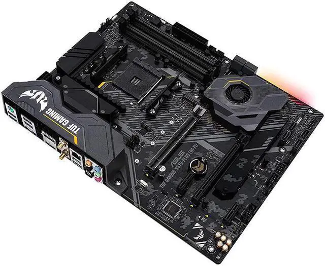 Alt view image 3 of 4 - ASUS TUF GAMING X570-PLUS WI-FI AMD Socket X570 AM4 ATX M.2 Desktop Motherboard A