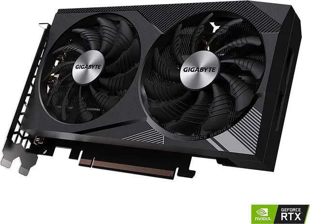 Alt view image 2 of 3 - Gigabyte RTX 3060 Windforce OC 12GB GDDR6 GV-N3060WF2OC-12GD Video Graphic Card GPU