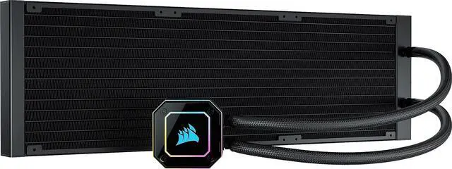 Alt view image 3 of 3 - CORSAIR iCUE H170i ELITE CAPELLIX Liquid CPU Cooler - 33 Dynamic RGB LEDs - 140mm Fans - 420mm Radiator - COMMANDER CORE Smart Lighting Controller -CORSAIR iCUE Software Compatible LGA 1700 Compatible