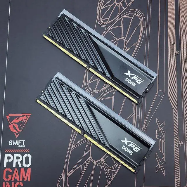 Alt view image 3 of 4 - XFX AMD Radeon RX 9070 XT 16GB Swift RX-97TSWF3B9 + 32GB DDR5 Memory Bundle