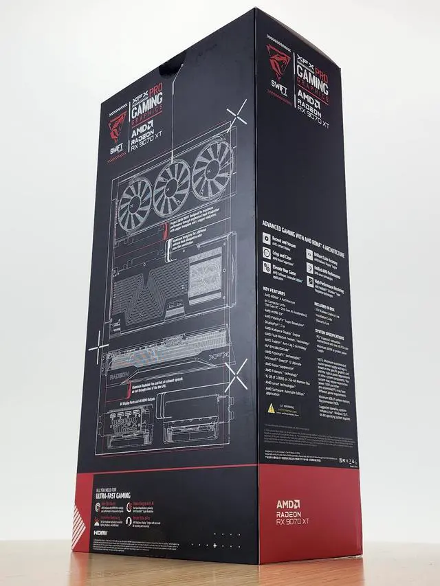 Alt view image 2 of 4 - XFX AMD Radeon RX 9070 XT 16GB Swift RX-97TSWF3B9 + 32GB DDR5 Memory Bundle
