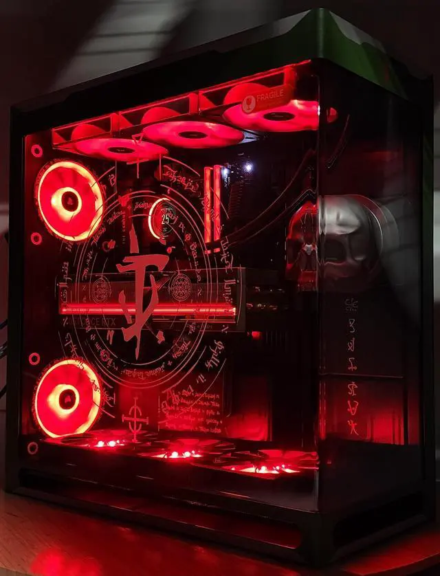 Alt view image 2 of 7 - Gaming PC Ryzen 7 9800X3D 32GB RAM 2TB SSD RTX 5080 16GB Windows 11 PC