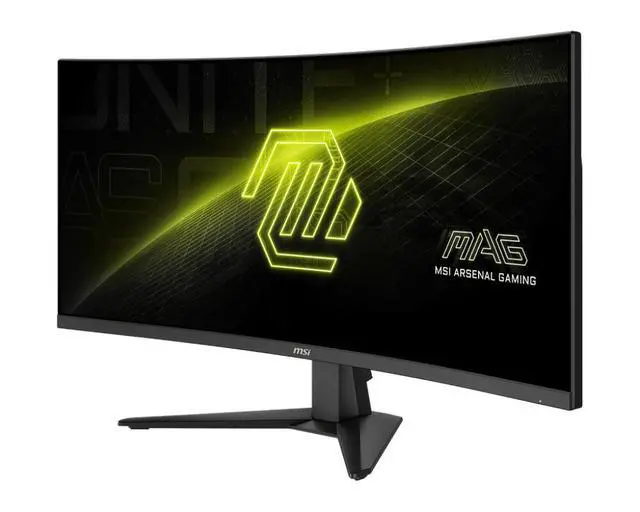 Alt view image 3 of 4 - MSI 34" 180 Hz VA UWQHD Gaming Monitor FreeSync (AMD Adaptive Sync) MAG 346CQ