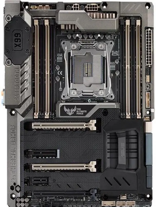 Main image of ASUS SABERTOOTH X99 X99 2011-3 ATX Gaming Motherboard M.2 A