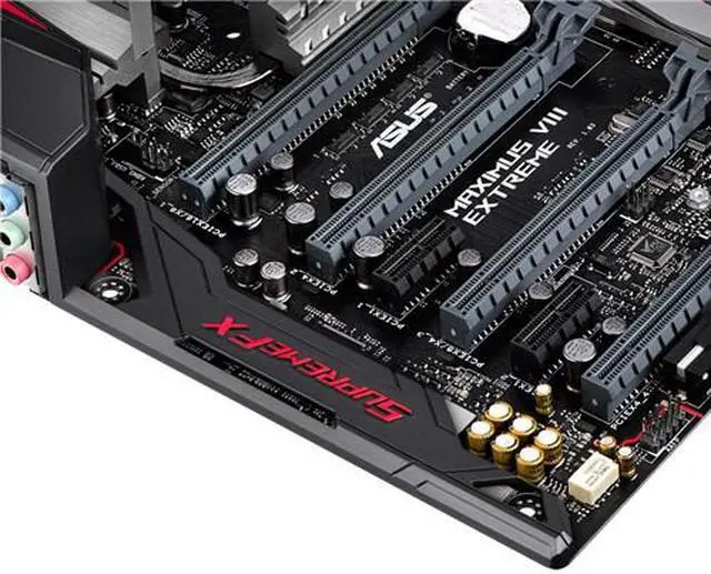Alt view image 7 of 11 - ASUS ROG MAXIMUS VIII EXTREME Z170 1151 ATX Gaming Motherboard M.2 SLI B