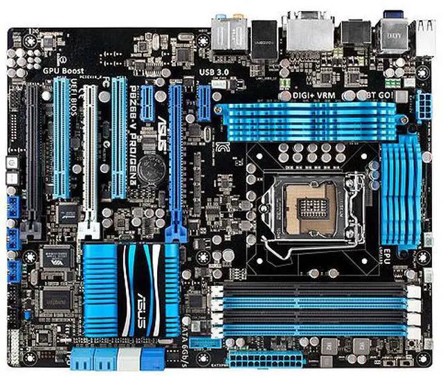 Main image of ASUS P8Z68-V PRO/GEN3 Z68 1155 ATX Gaming Motherboard B