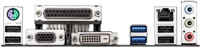 Alt view image 3 of 3 - ASUS B85M-D PLUS Intel LGA B85 1150 Mini-ATX Desktop Motherboard A