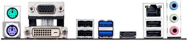 Alt view image 3 of 3 - ASUS B85M-G Intel LGA B85 1150 MicroATX Desktop Motherboard B