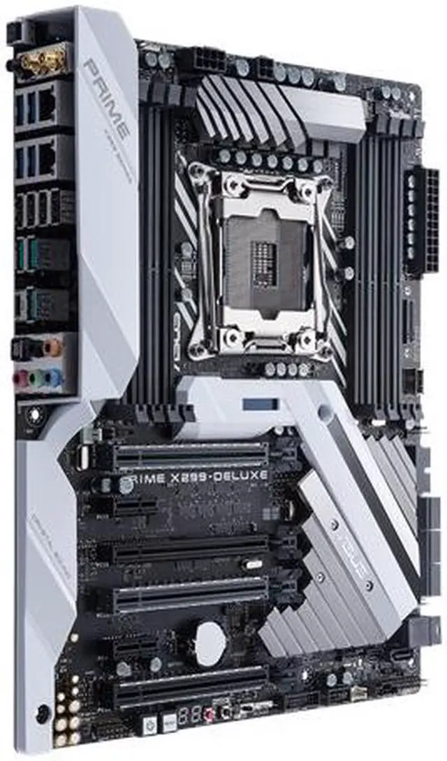 Alt view image 2 of 6 - ASUS PRIME X299-DELUXE Intel LGA X299 2066 ATX M.2 Desktop Motherboard B