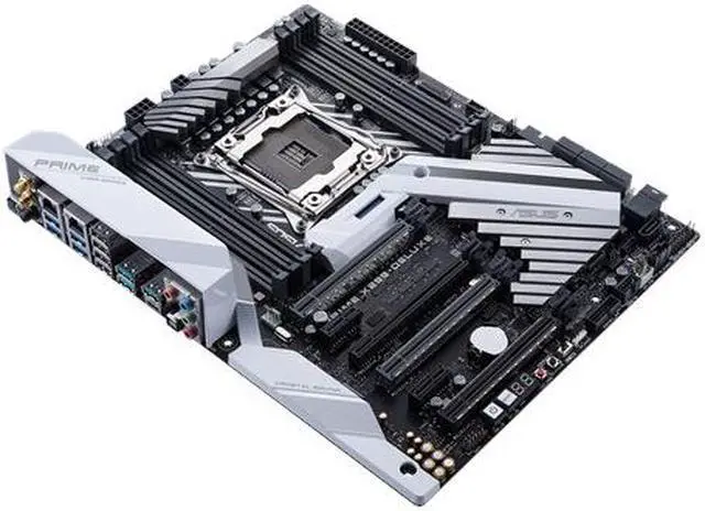 Alt view image 3 of 6 - ASUS PRIME X299-DELUXE Intel LGA X299 2066 ATX M.2 Desktop Motherboard B