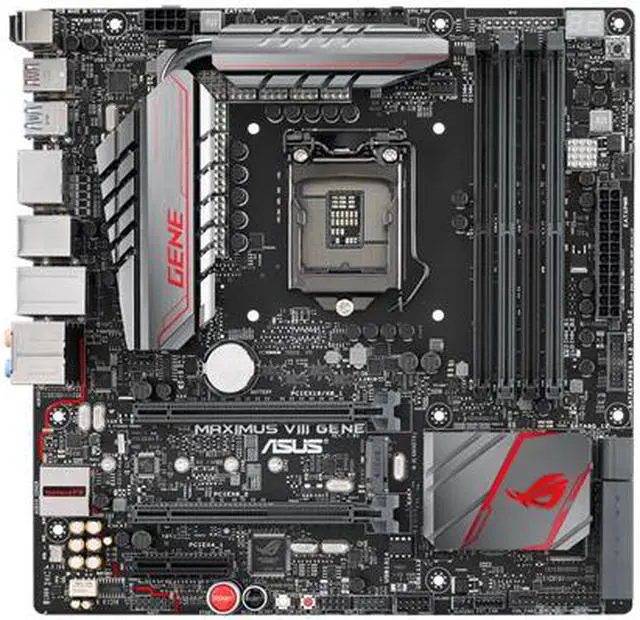 Main image of ASUS MAXIMUS VIII GENE Intel LGA Z170 1151 MicroATX M.2 Desktop Motherboard B
